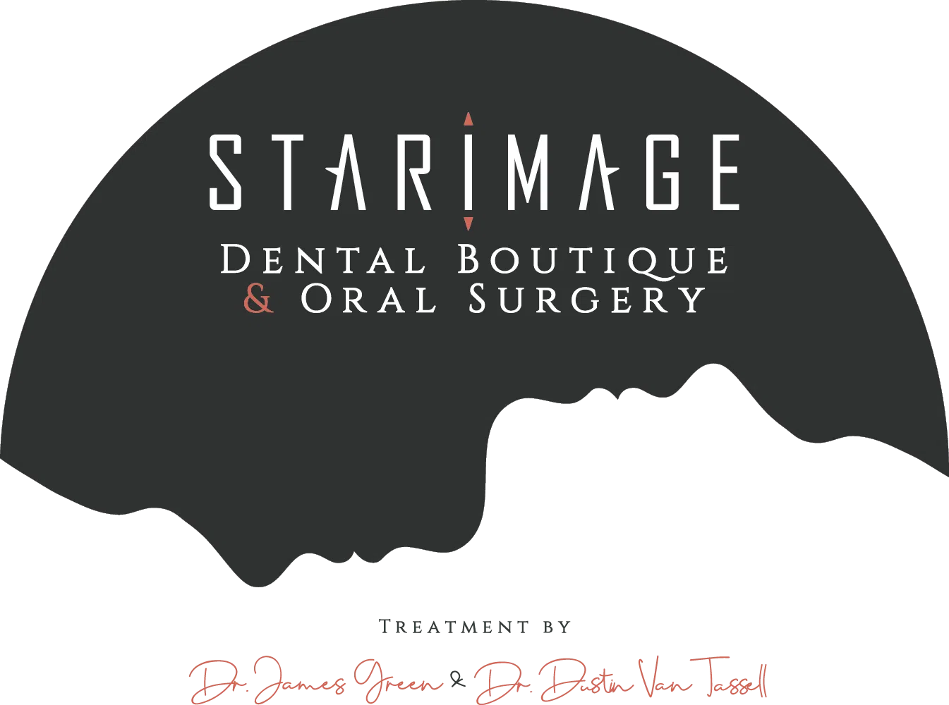 New Southlake logo with Dr. Van Tassell StarImage Dental Boutique & Oral Surgery logo
